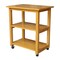 International Concepts Microwave Cart, Medium Oak WC04-185 - alternate 1
